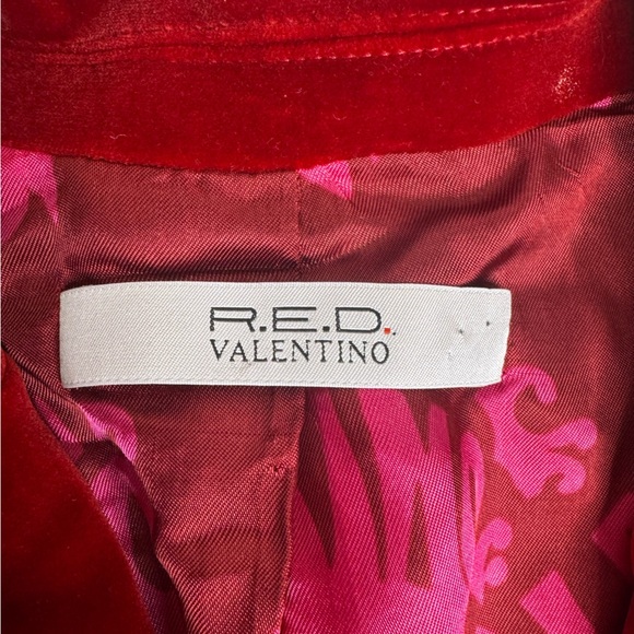 R.e.d Valentino Garavani Velvet Blazer - Picture 5 of 14